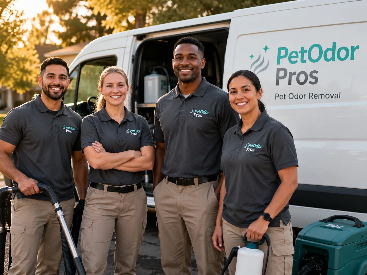 Pet Odor Removal team serving Scotrun, PA